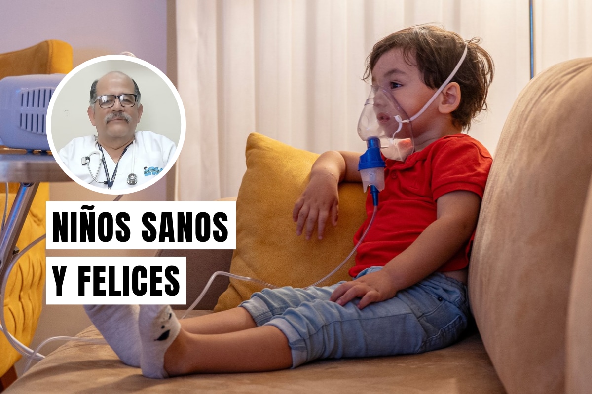 La bronquiolitis puede comenzar como un resfrío, pero en los más pequeños puede comprometer las vías respiratorias. Aprende a reconocer sus señales de alerta. Foto: Istock.