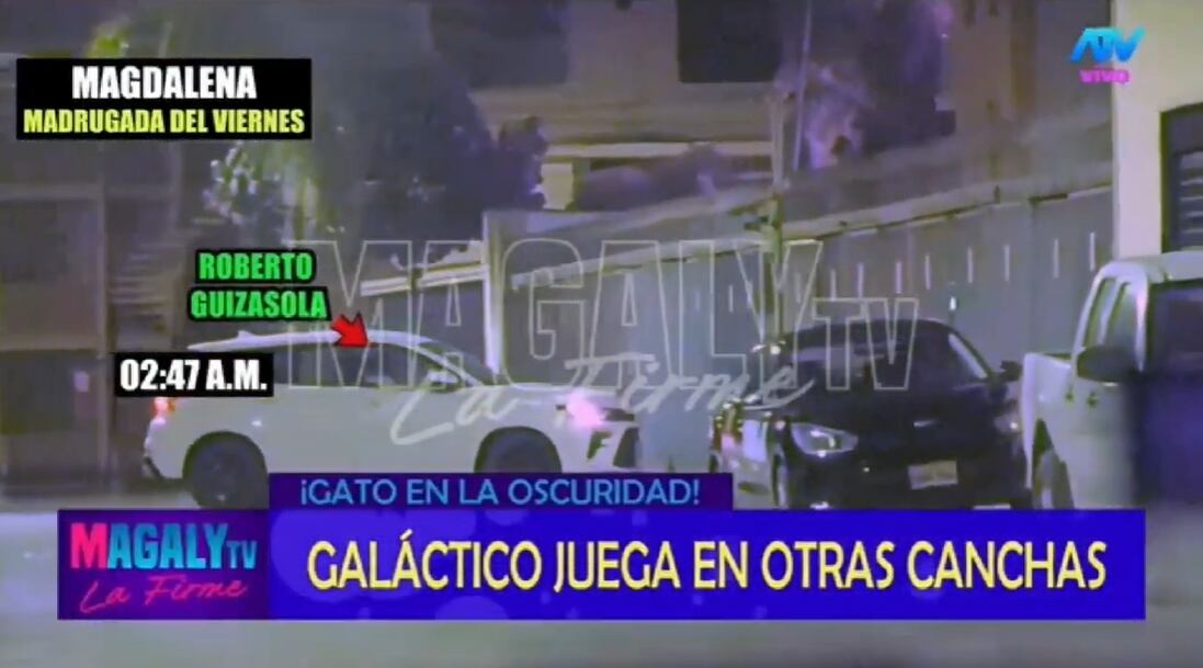 Roberto Guizasola llegó a su casa solo tras ampay.