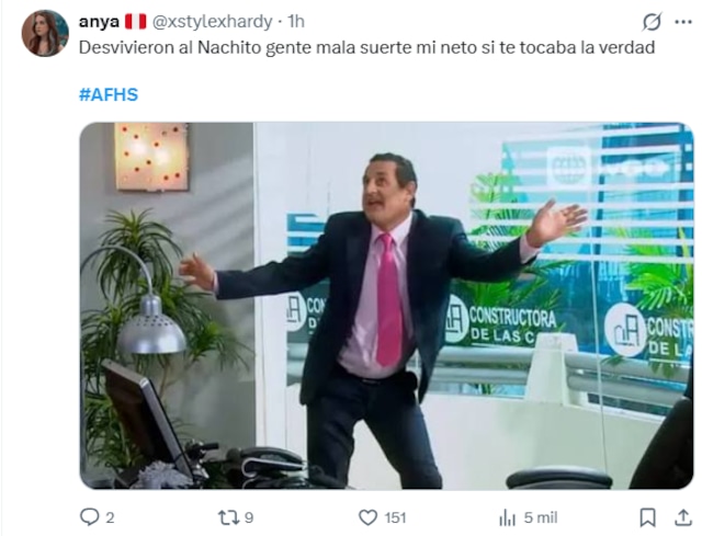 Meme que dejó el final de 'Al Fondo Hay Sitio 2025'.