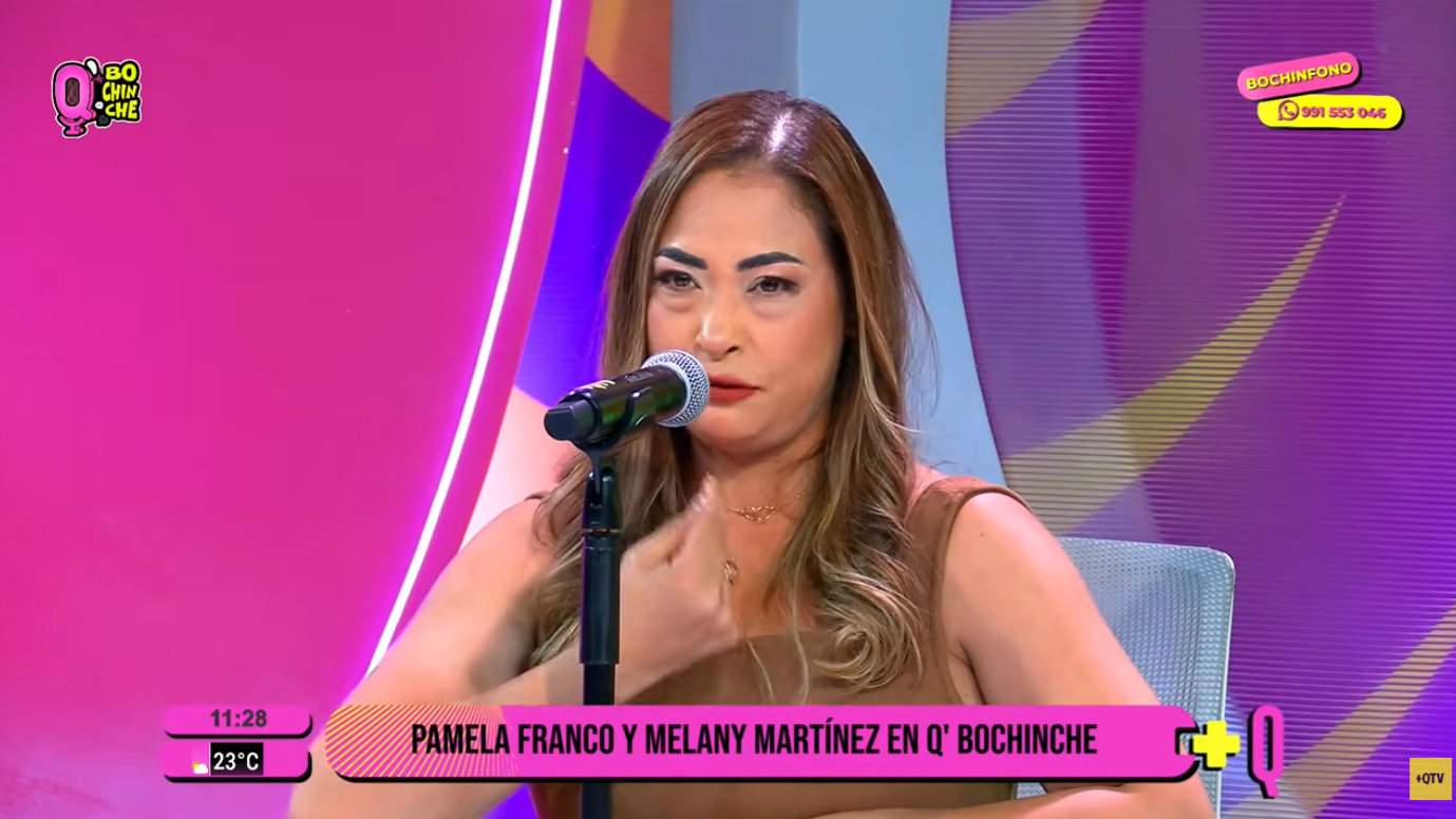 Melanie Martínez no cree que Karla Tarazona pueda llegar a ser plenamente feliz con Christian Domínguez.