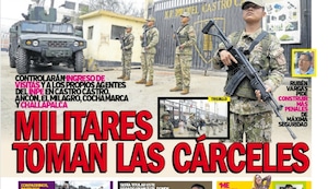MILITARES TOMAN LAS CÁRCELES