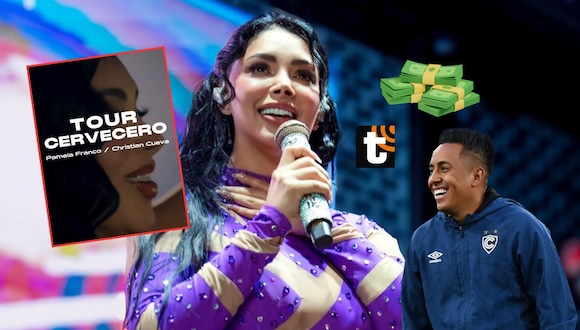 TROME - Lo que cobran pamela Franco y Cueva en concierto