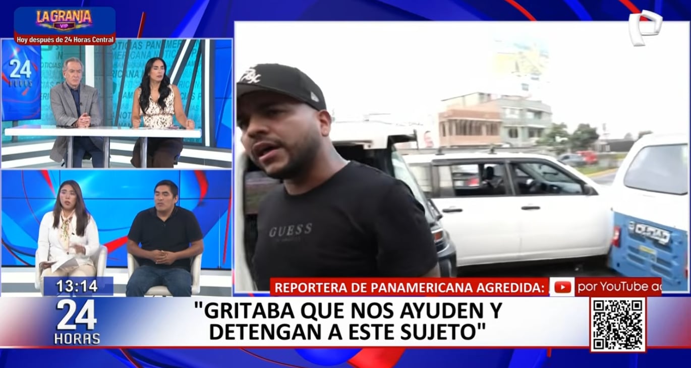 Periodistas de Panamericana Televisión y efectivos de la Policía Nacional acudieron a la casa del sujeto, pero su familia impidió su detención.