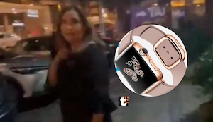 Dina Boluarte es captada saliendo de oficina de su consejero legal tras investigación de Fiscalía por sus lujosos Rolex