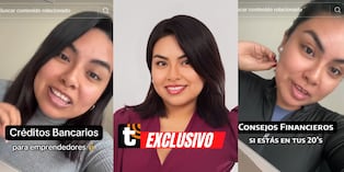 Tiktoker Bárbara Llontop es experta dando consejos sobre finanzas personales. Foto: Composición.