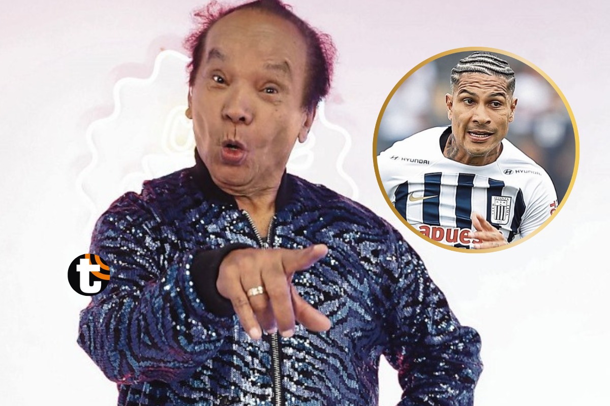 Melcochita y Paolo Guerrero