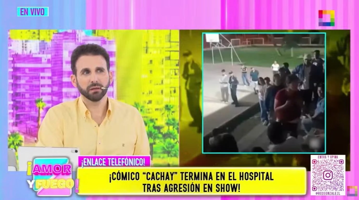Humorista revela que canceló presentaciones por lesión.