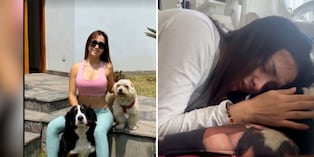 El tierno adiós de Rosángela Espinoza a su mascota Tommy