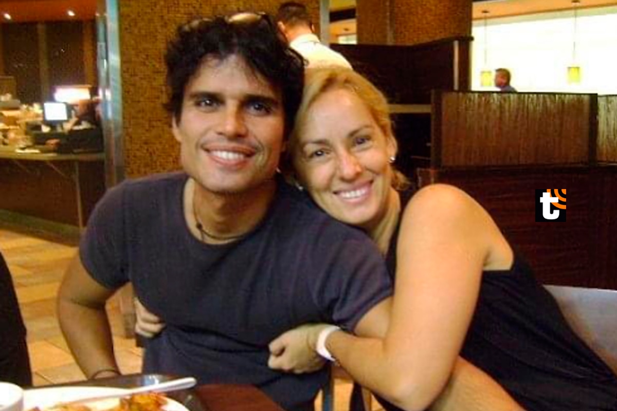 Pedro Suárez Vértiz y su esposa.