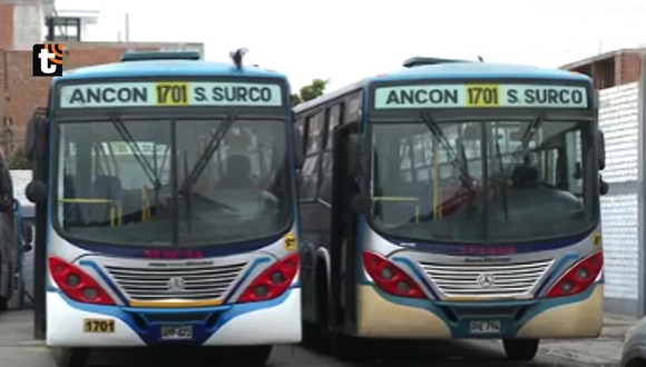 Extorsión a empresas de transportes en Lima