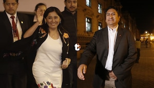 La ‘historia de amor’ de Vladimir Cerrón y Kelly Portalatino: “Los borrachos dicen la verdad... te amo”