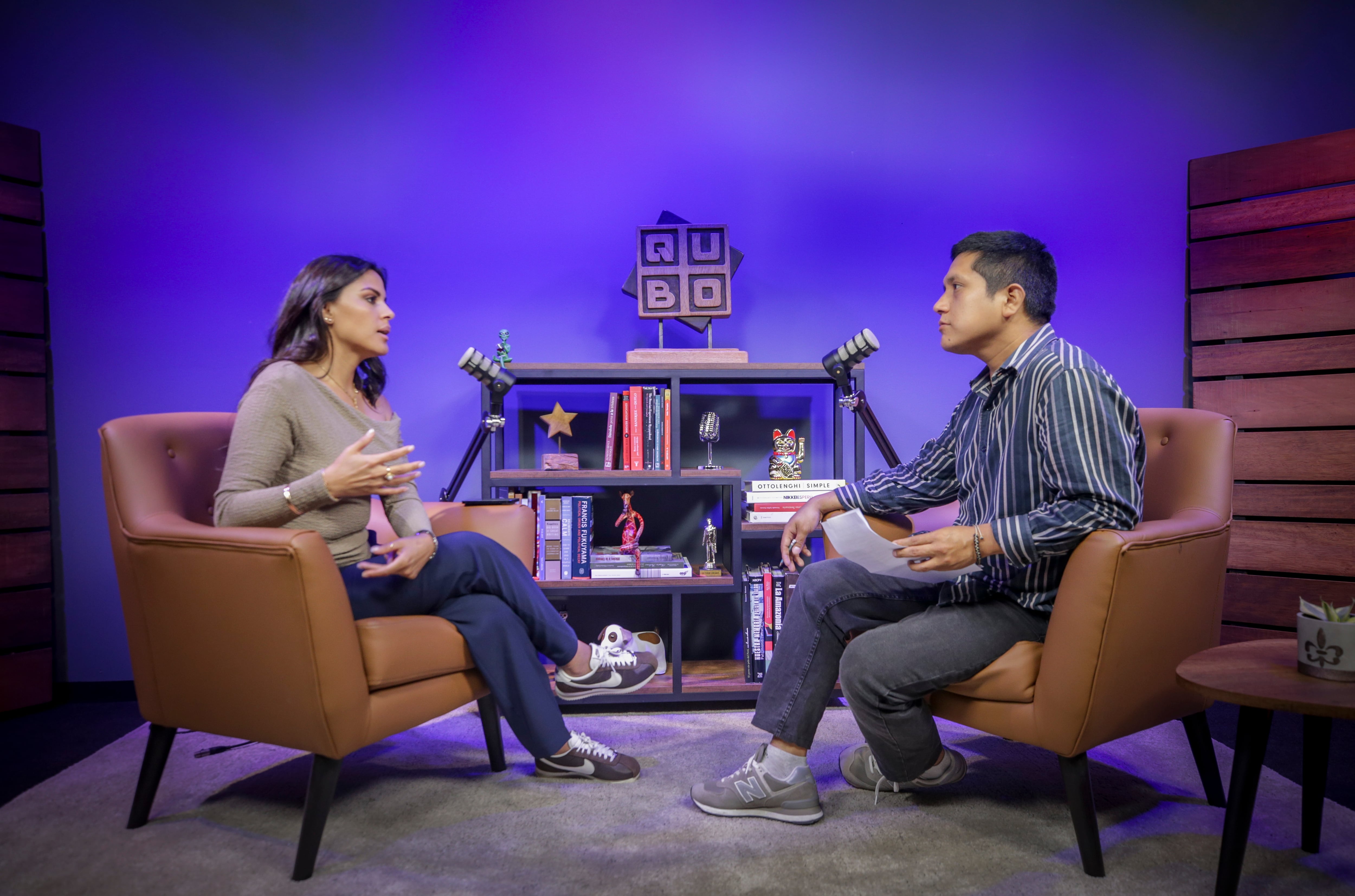 Claudia Chiroque estrenó podcast en YouTube. (Foto: César Bueno)