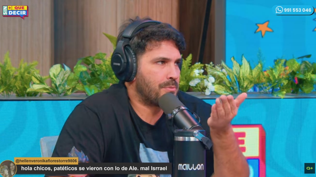 Israel Dreyfus defiende la parodia que hizo sobre Alejandra Baigorria y Said Palao.