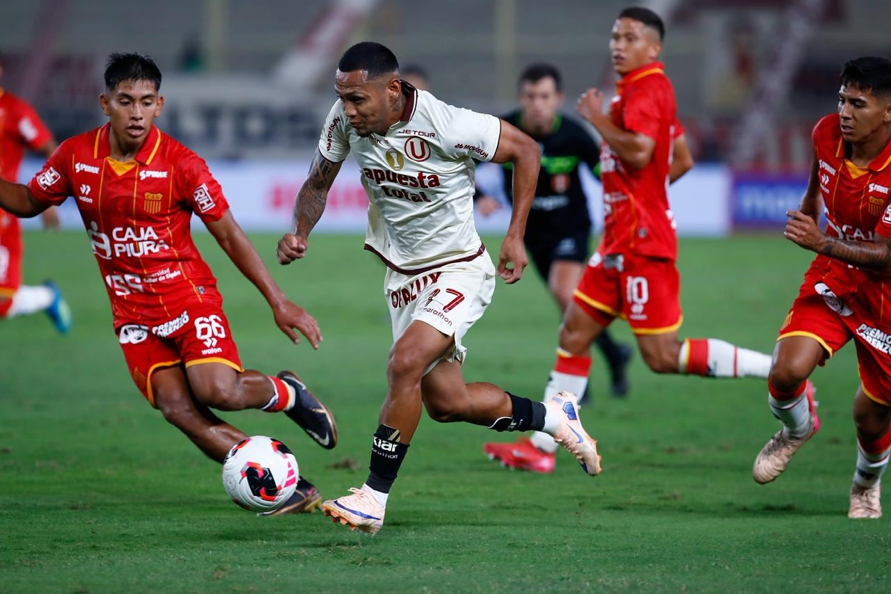 Universitario vs. Atlético Grau. (Foto: Fernando Sangama)