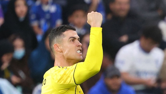 Gol de Cristiano Ronaldo para el 1-0 de Al Nassr vs. Al Hilal. (Video: FOX Soccer / Foto: Getty Images)