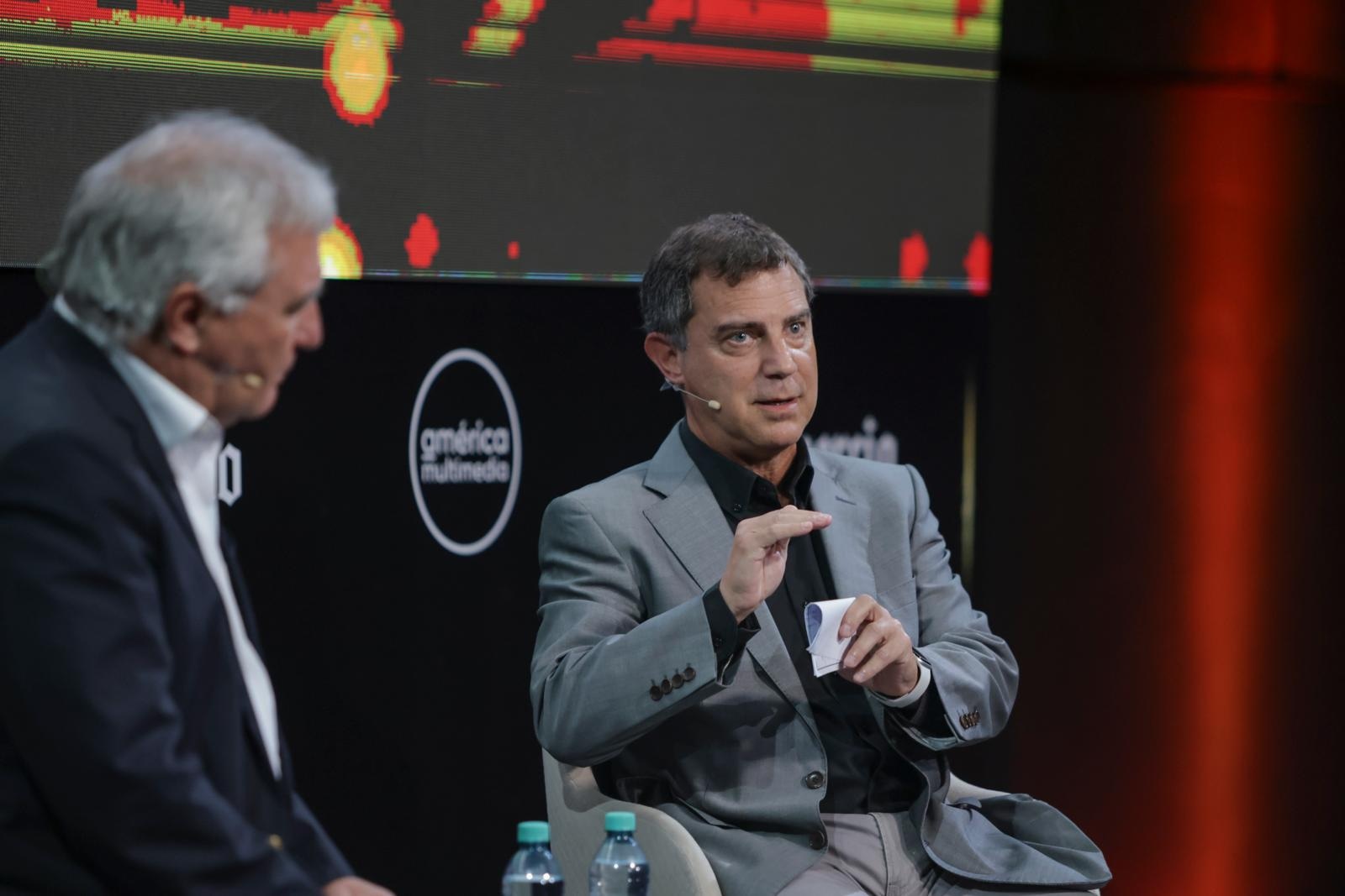 Andrés Malamud en el foro electoral organizado por El Comercio y América Multimedia. Foto: Hugo Pérez | @photo.gec