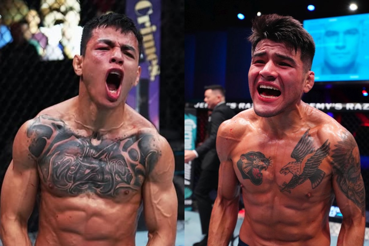 José Ochoa y Pegajoso Díaz sacarán cara por el Perú en el UFC. (Instagram)
