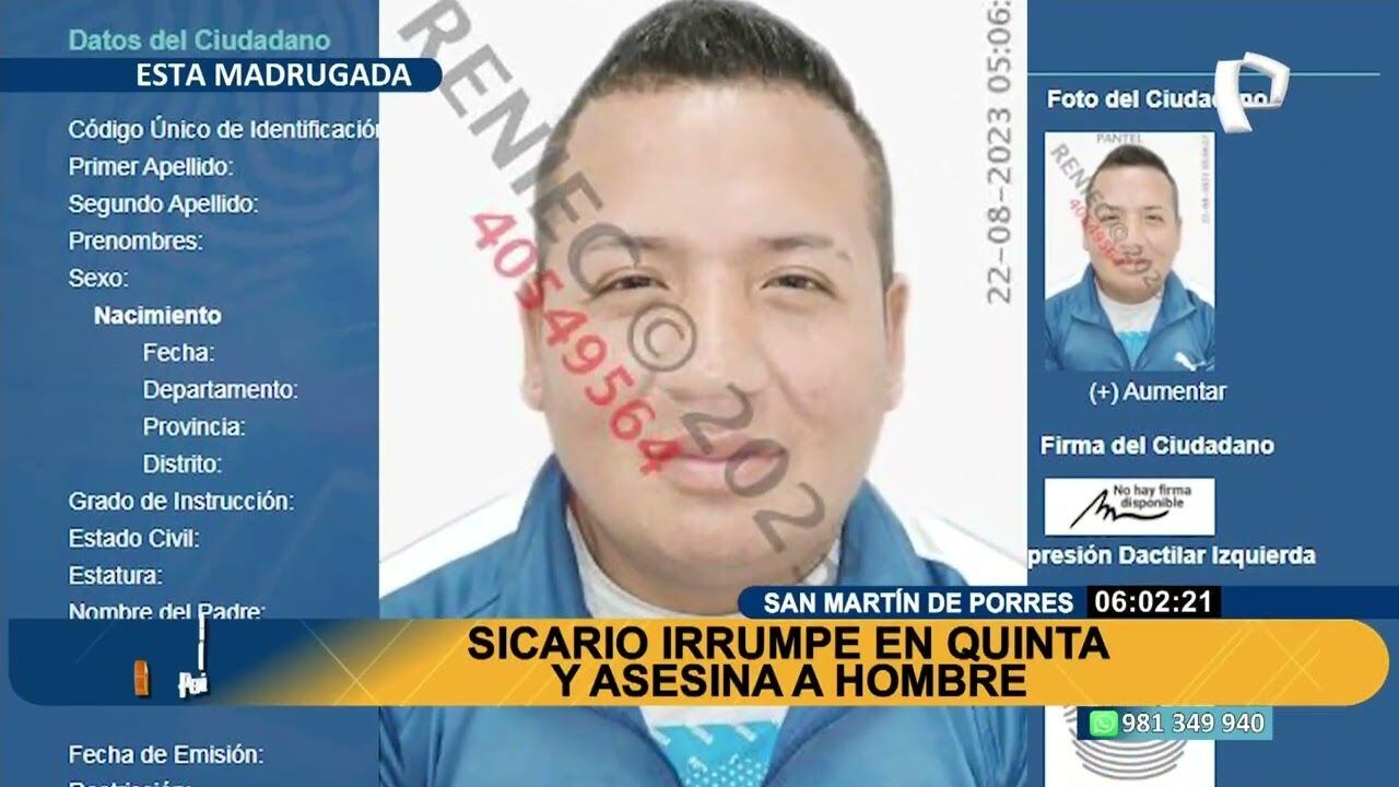 Policía investiga el posible móvil del crimen.