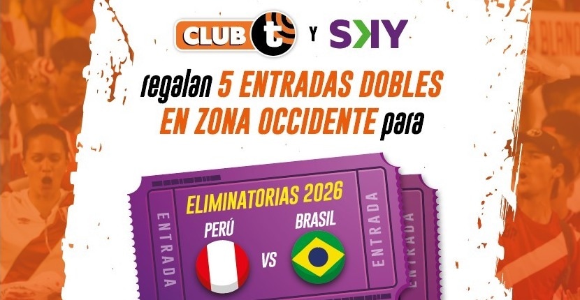 Trome y Sky te regalan entradas dobles para el Perú vs Brasil