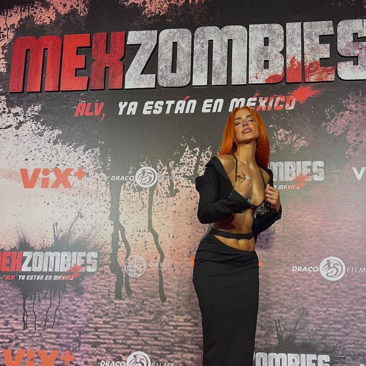 Durante la presentación de "MexZombies" (Foto: Bárbara de Regil)