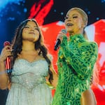 ¡Llenazo total! Corazón Serrano reunió a 18 mil fans y sorprendió con Olga Tañón en Costa 21