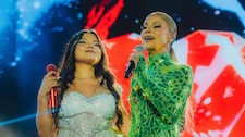 ¡Llenazo total! Corazón Serrano reunió a 18 mil fans y sorprendió con Olga Tañón en Costa 21