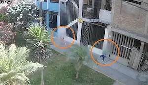 Los Olivos: Cámara grabó a sujeto que intentó llevarse a niña de 5 años | VIDEO