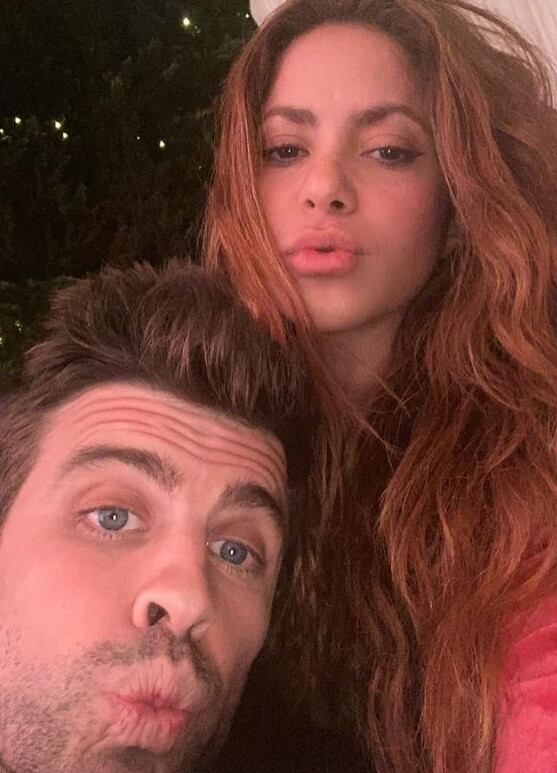 Gerard Piqué y Shakira cuando aún tenían una relación sentimental (Foto: Shakira/Instagram)