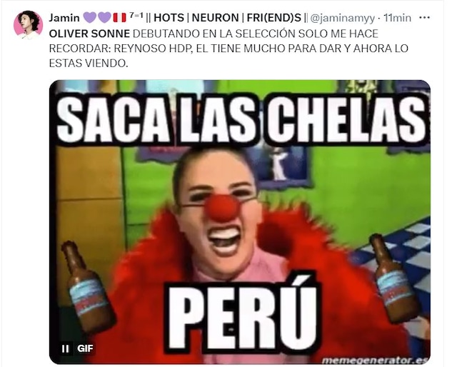 trome | Los memes de Oliver Sonne y su debut en la selección peruana
