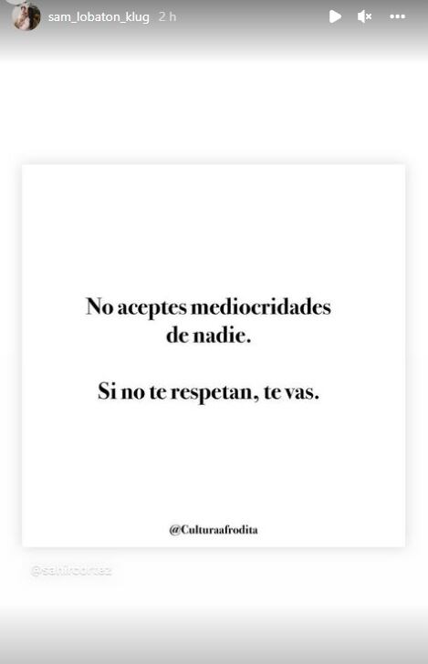 Foto: Instagram @sam_lobaton_klug