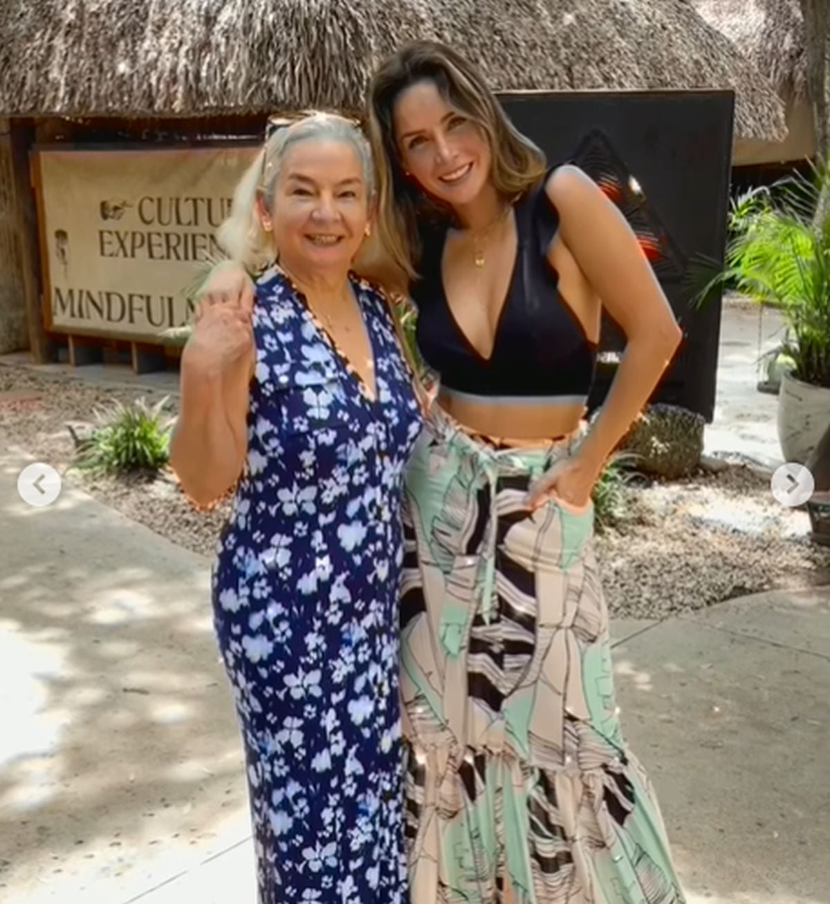 La actriz comparte varias fotos y videos junto a su madre en redes sociales (Foto: Carmen Villalobos / Instagram)