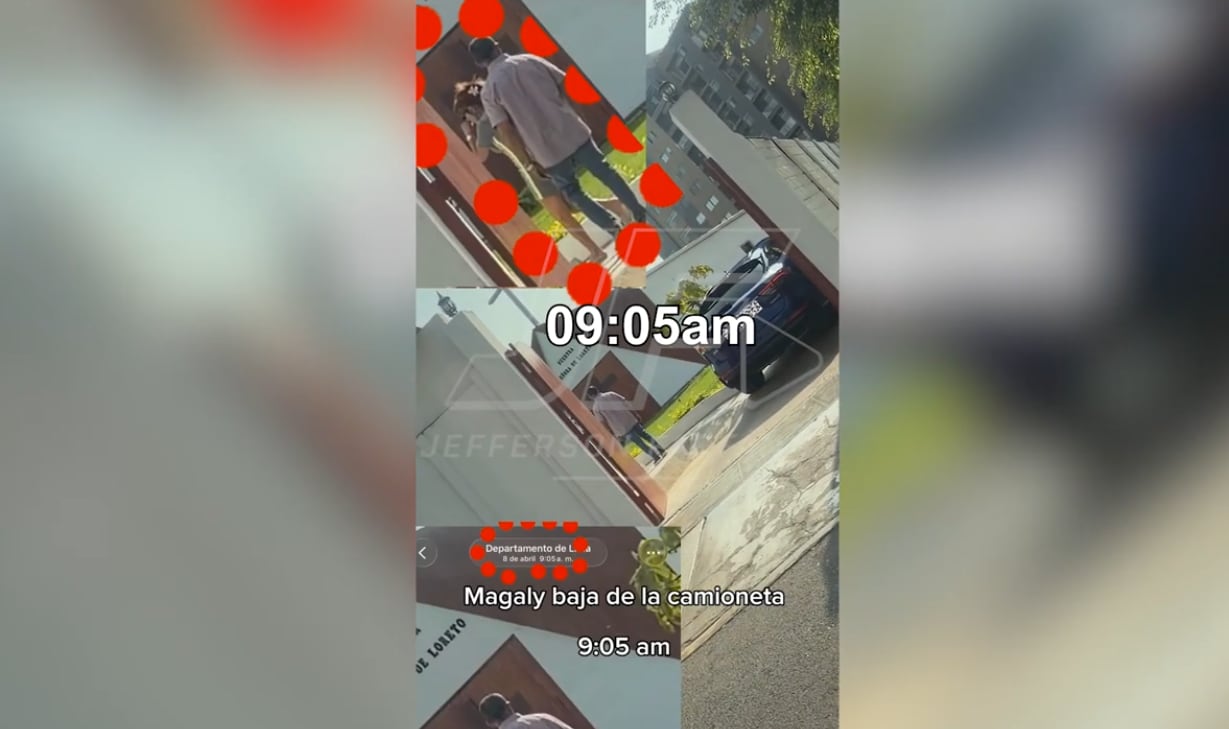 Según las pruebas de Jefferson Farfán, Magaly Medina se personó el 8 de abril a hacer su servicio comunitario, pero tarde.