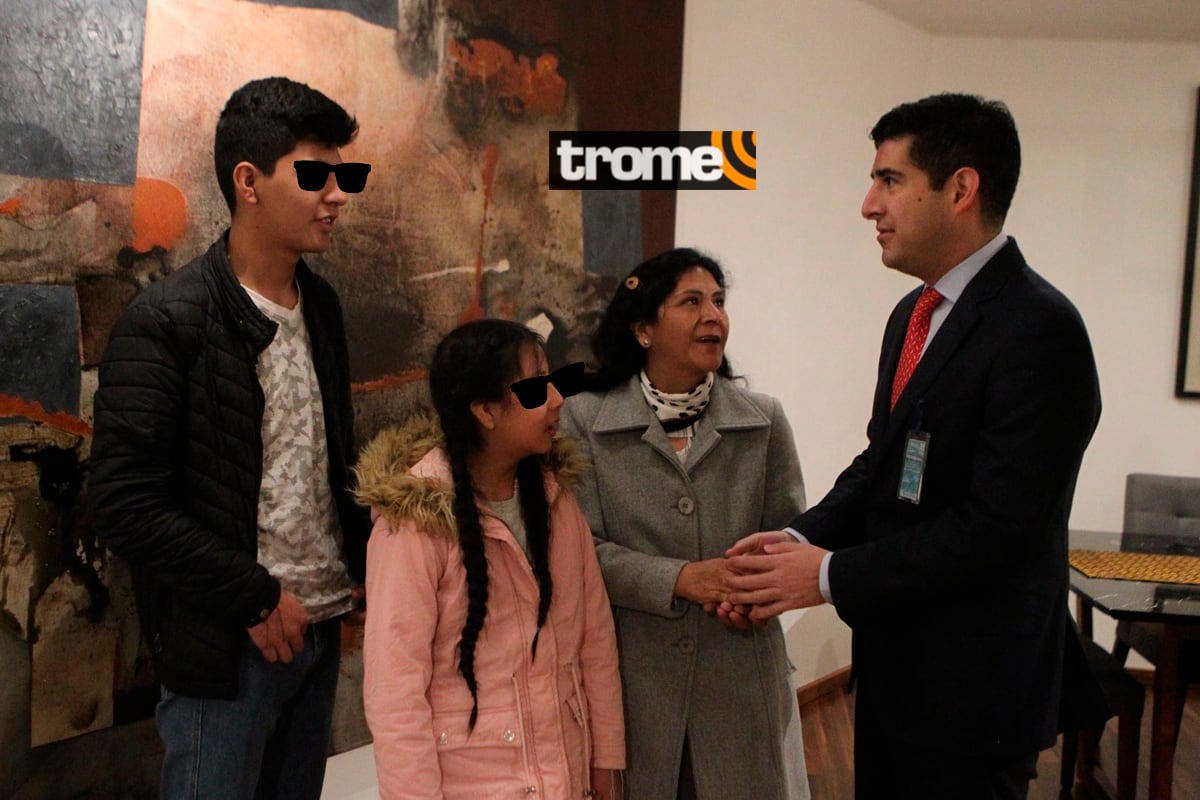 Familia de Pedro Castillo llegó a México. Foto: Twitter