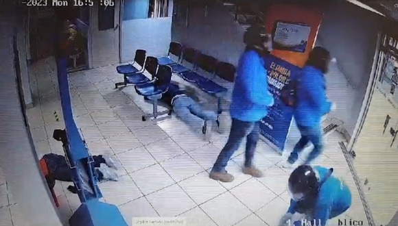 Piura: Difunden imágenes del robo de más de 1 millón de soles