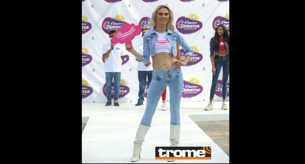 Gamarra sigue impulsando su reactivación y con desfile presentan avance de colección de verano. Modelos peruanos e internacionales lucieron en pasarela las prendas fabricadas en el emporio textil. (Fotos: Trome / Britanie Arroyo)