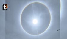 Impactante halo solar sorprende a miles de personas en Lima: ¿por qué ocurre este fenómeno?