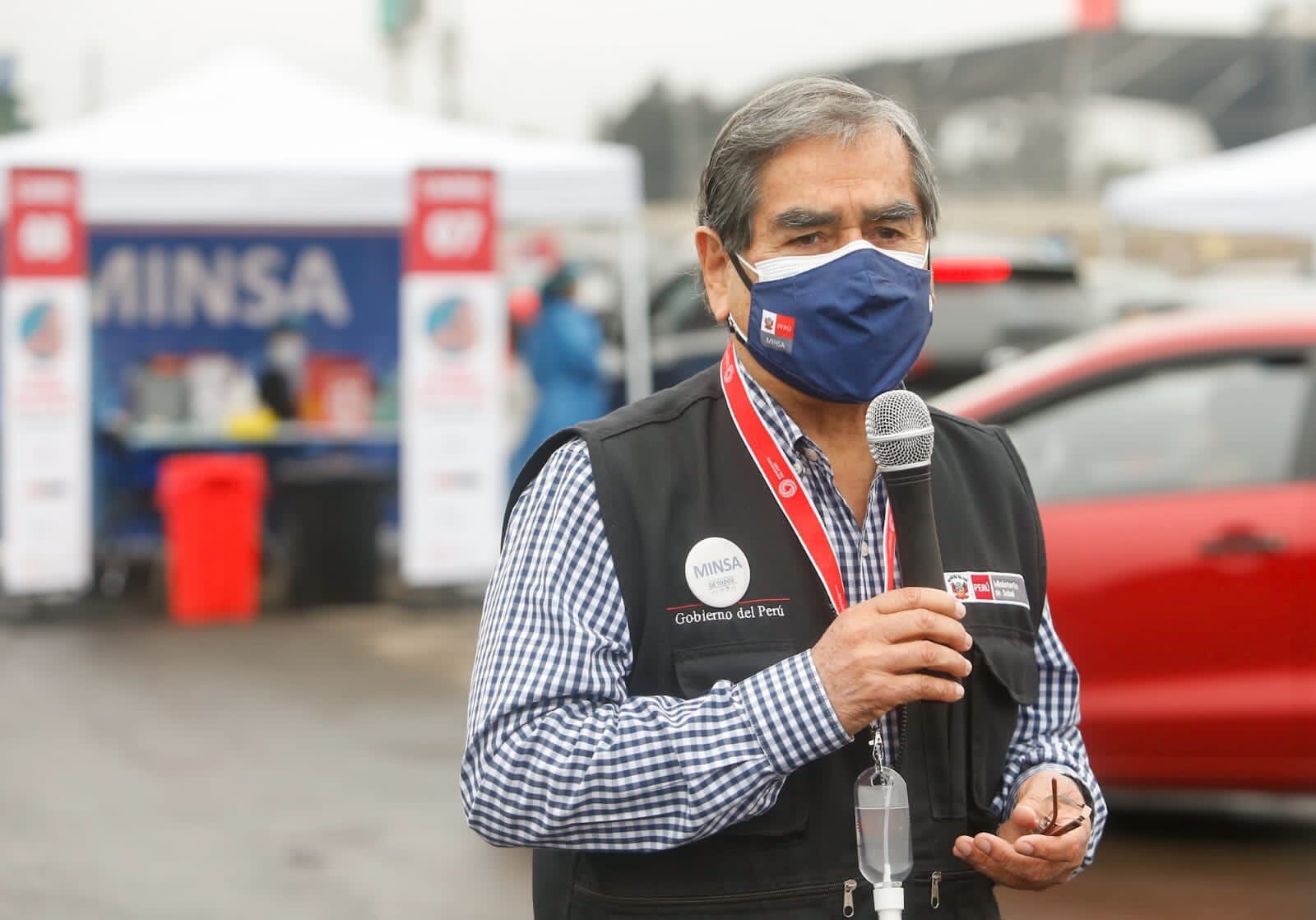 Óscar Ugarte. (Foto archivo Twitter @Minsa_Peru )