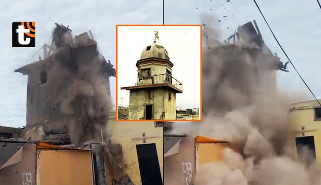 Colapsa histórico Mirador del Marqués de Montesclaros