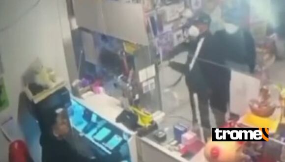 Tacna: delincuentes atacan con escopeta un minimarket