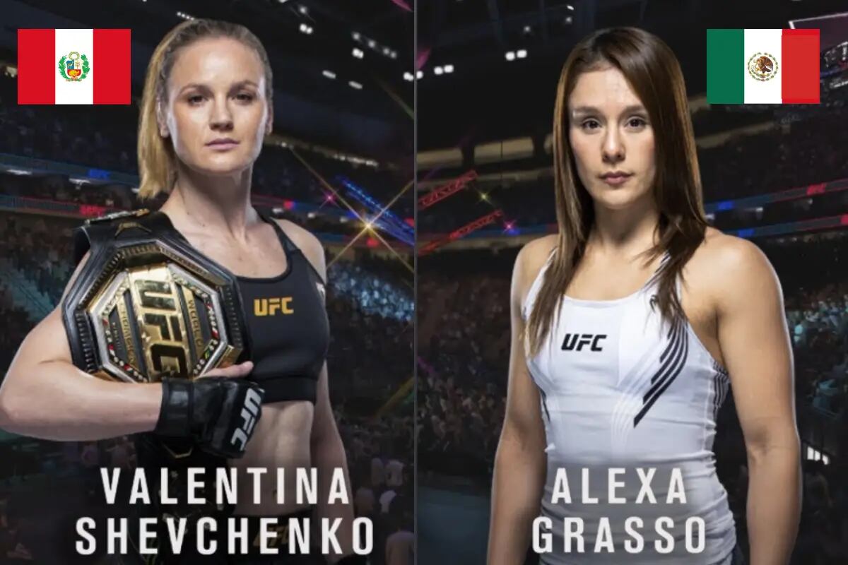 Lista de canales de televisión para ver la pelea Valentina Shevchenko vs. Alexa Grasso EN VIVO y EN DIRECTO por el UFC 285 desde México, Perú y Estados Unidos. (Foto: UFC.com)
