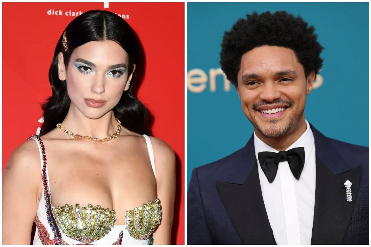 Trevor Noah dijo que Dua Lipa es una "luz maravillos". (Foto: Getty)