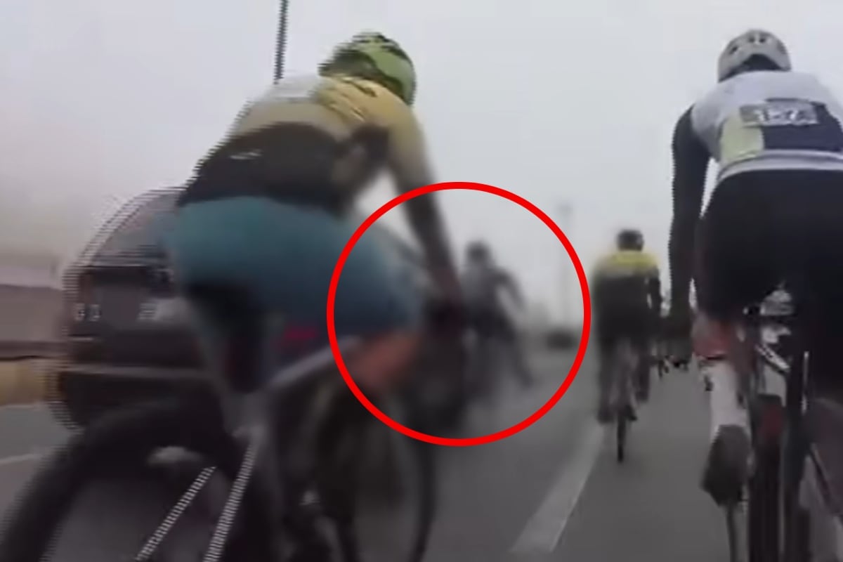 Una cámara deportiva permitió identificar la placa del vehículo implicado. (Foto: Captura/Latina)