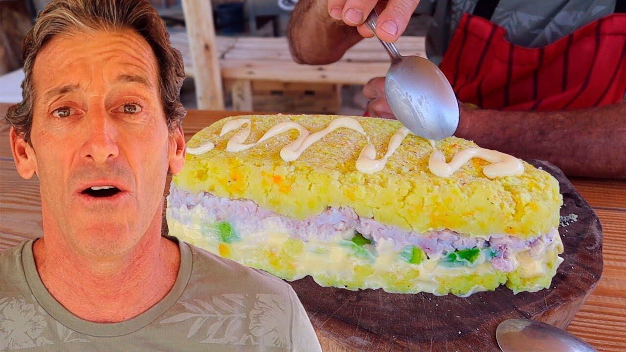 Con 15 soles, el Tío Lenguado preparó una causa familiar. (Foto; YouTube)