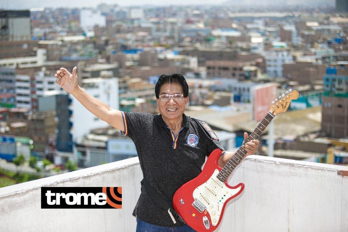Alejandro Zárate de Pintura Roja: “Por la cumbia abandoné mi carrera militar en la Marina” (Foto: Julio Reaño)