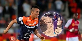 Jean Deza jugó en los mejores escenarios de la Ligue 1 de Francia (Foto: AFP)