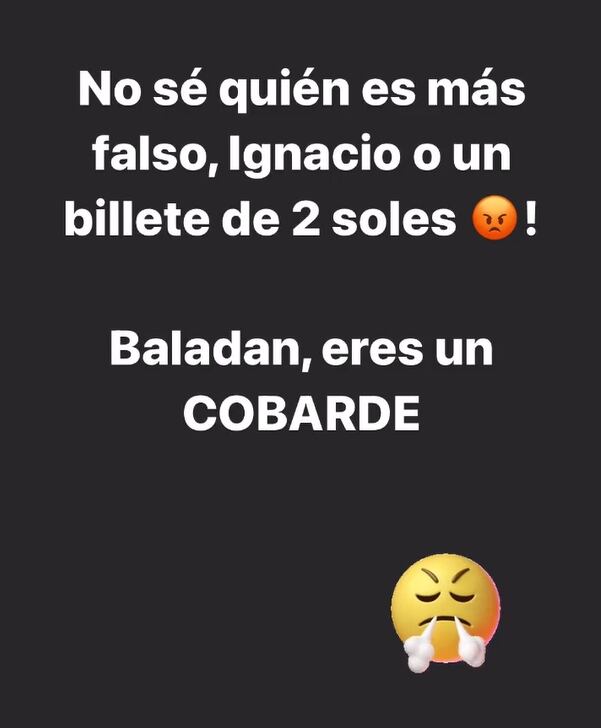 Paula Manzanal arremete contra Ignacio Baladán