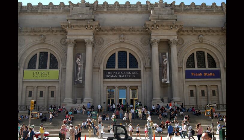 Museo Metropolitan de Nueva York. Conocido como MET, este museo nos muestra el pasado de las civilizaciones mediterráneas y acoge las colecciones privadas de las primeras familias adineradas de Estados Unidos. (Foto: Shutterstock)