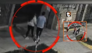 ¡Asalto a pareja pudo acabar en tragedia! Cámara captó violento atraco en El Agustino