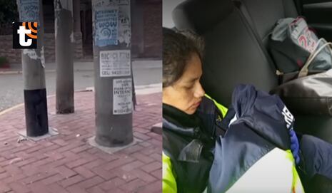 ¡Le salvaron la vida! Bebé recién nacida es abandonada en la vía pública y serenos la rescatan de morir c...