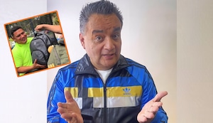 Topito llega a grabar a ATV con mochila de América TV y JB lo fulmina: “Me he confundido de jale, arranca nomás”